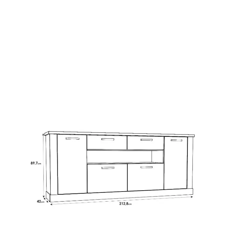 Aparador Roble River