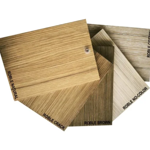 Armario blanco y Roble Natural Oak
