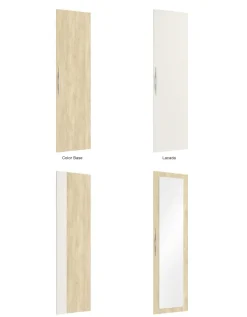 armario puertas plegables roble