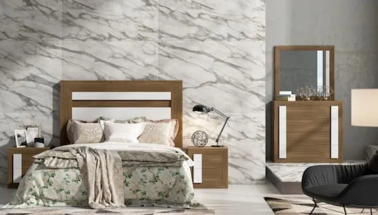 Cabecero cama matrimonio Esben