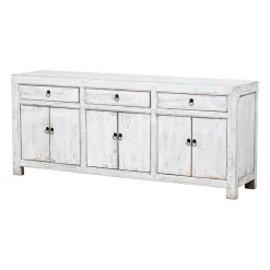 Consola oriental blanca