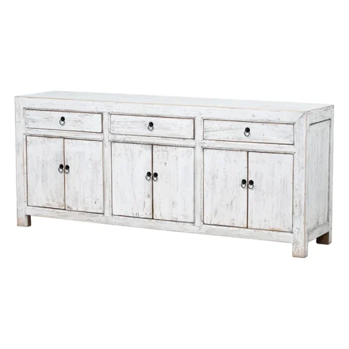Consola oriental blanca