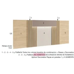 Dormitorio moderno Guadalupe