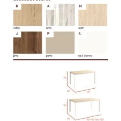 Mesa Caribou blanca