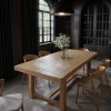 Mesa comedor extensible de roble Rus