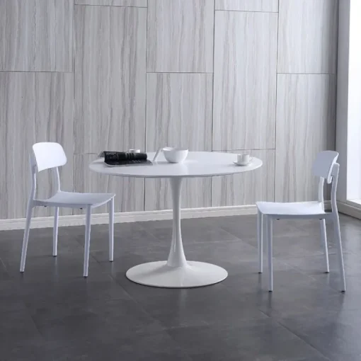 Mesa Comedor Redonda Ani blanca