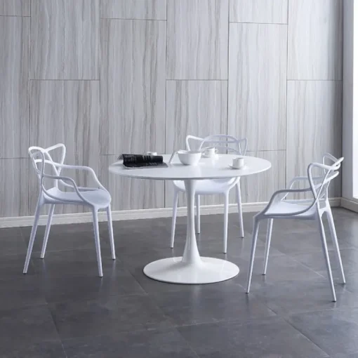 Mesa Comedor Redonda Ani blanca