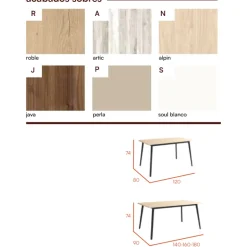 Mesa Thane negra