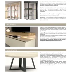 Recibidor con espejo Cotton