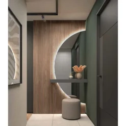 Recibidor espejo Listones madera