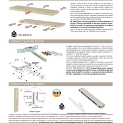 Recibidor espejo Listones madera