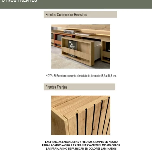Recibidor Listones madera