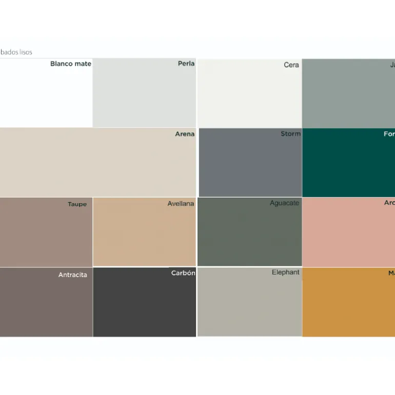 Recibidor Shelby, talco