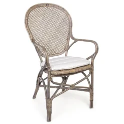 Silla comedor de mimbre Loren
