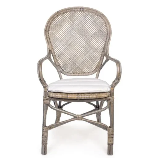 Silla comedor de mimbre Loren