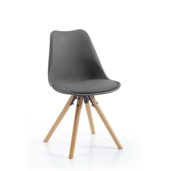 Silla comedor Niels Antracita