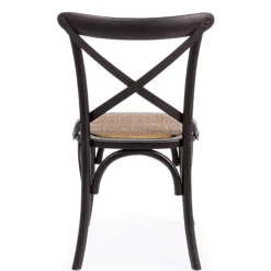 Silla de comedor Cruz negro