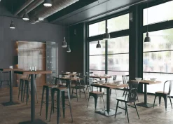 Silla de comedor forjado Tol