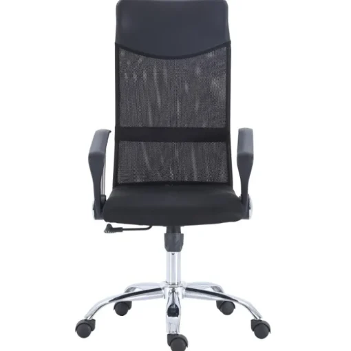 Silla escritorio coa negra