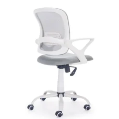 Silla escritorio Siba gris-blanco