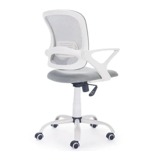 Silla escritorio Siba gris-blanco