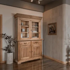 Alacena de Roble con vitrina Rubi