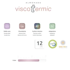 Almohada Visco Termic
