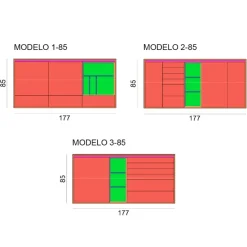Aparador moderno Line