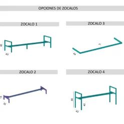 Aparador vitrina Elton