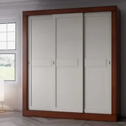 Armario corredero blanco Félix