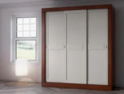 Armario corredero blanco Félix