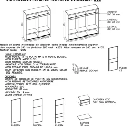 Armario corredero Caliz