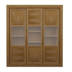 Armario corredero madera de castaño Luz