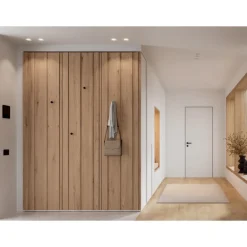 Armario puertas batientes panelado