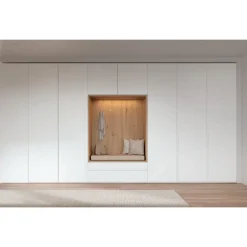 Armario puertas batientes panelado