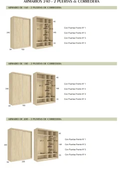 armario puertas correderas nórdico