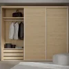 Armario puertas correderas roble