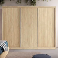 armario puertas correderas Roble
