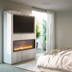 Armario TV chimenea Destiny