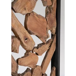 Biombo rústico separador ambientes