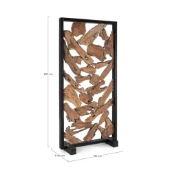 Biombo rústico separador ambientes