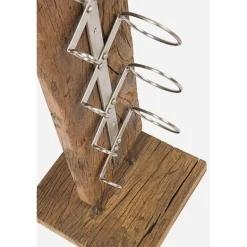 Botellero madera reciclada