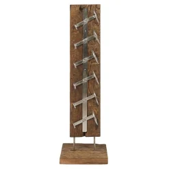 Botellero madera reciclada