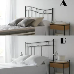 Cabecero forjado circle