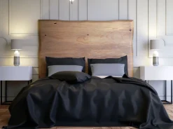 Cabecero madera maciza natural Allix