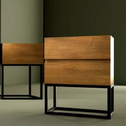 Cabecero madera maciza natural Allix