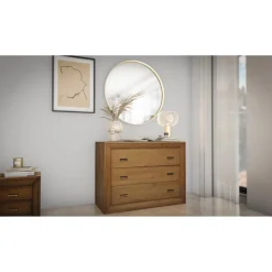 Cómoda madera de castaño Luz