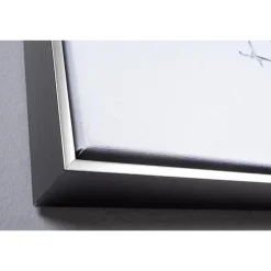 Cuadro pintura con textura metálica