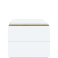 Dormitorio Blanco y Roble Aoiz