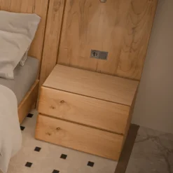 Dormitorio de Roble Natural Oak